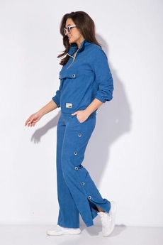 Костюм брючный 149 индиго Liliana-style