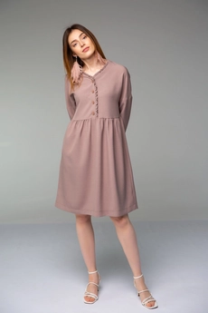 Платье  1008 какао Ivera collection