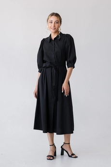 Платье 1019L черный Ivera collection