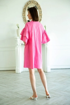 Платье 1031 розовый Ivera collection