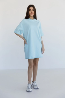 Платье  1039 голубой Ivera collection