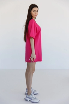 Платье  1039 розовый Ivera collection