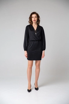 Платье  1065 черный Ivera collection
