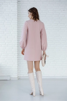 Платье  1067 пудровый Ivera collection