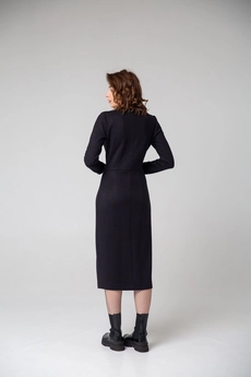 Платье 1068 черный Ivera collection