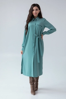 Платье 1093 мятный Ivera collection