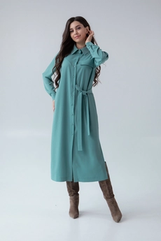 Платье 1093 мятный Ivera collection
