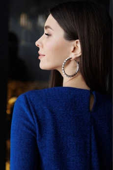 Платье 1098 васильковый Ivera collection