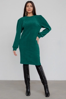 Платье 1111L зеленый Ivera collection