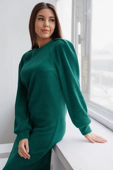 Платье 1111L зеленый Ivera collection