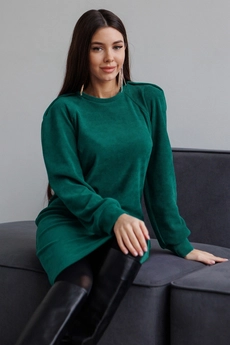 Платье 1111L зеленый Ivera collection