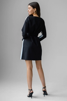 Платье 1116 голубой Ivera collection
