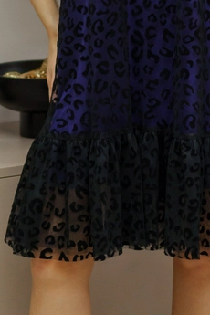 Платье 1136 фиолетовый Ivera collection