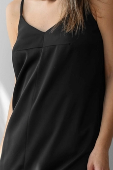 Платье 1155 черный Ivera collection