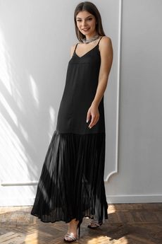 Платье 1155 черный Ivera collection