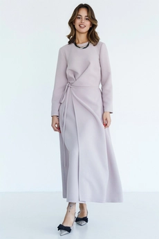 Платье 1158 бежевый Ivera collection