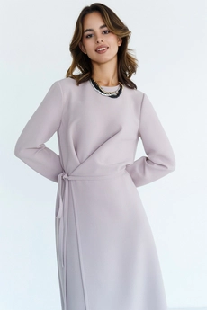 Платье 1158 бежевый Ivera collection