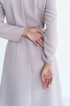 Платье 1158 бежевый Ivera collection