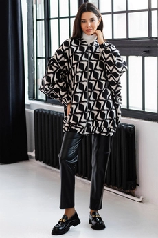 Брюки 2018L черный Ivera collection