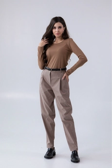 Брюки 2036 светло-коричневый Ivera collection