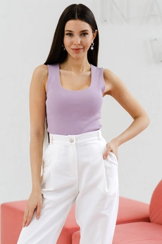 Брюки 2046 молочный Ivera collection