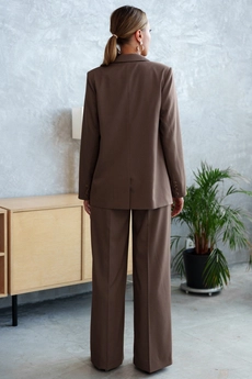 Брюки 2052П коричневый Ivera collection