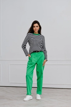 Брюки 2053 зеленый Ivera collection