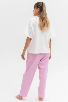 Брюки 2053 розовый Ivera collection