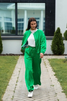 Брюки 2054 зеленый Ivera collection