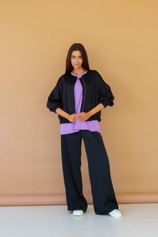 Брюки 2054 черный Ivera collection