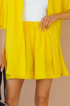 Шорты 2055 желтый Ivera collection