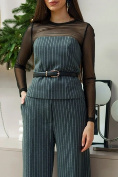 Брюки 2067 серый Ivera collection