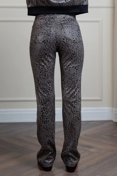 Брюки 2071 серый+черный Ivera collection