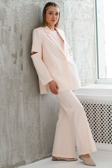 Брюки 2073 сливочный Ivera collection