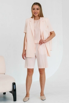 Шорты 2075 сливочный Ivera collection