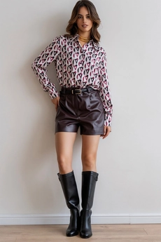 Шорты 2075К бордо Ivera collection