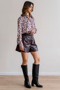 Шорты 2075К бордо Ivera collection