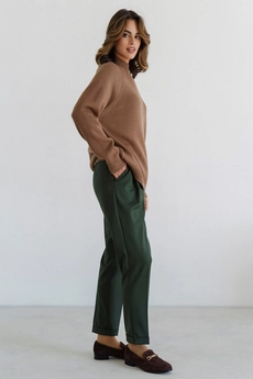 Брюки 2081L зеленый Ivera collection
