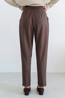 Брюки 2081L горький шоколад Ivera collection