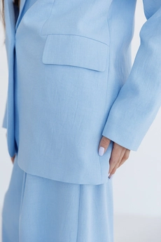 Жакет 3008К голубой Ivera collection