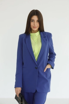 Жакет 3008 сине-фиолетовый Ivera collection