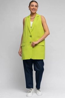 Жилет 3036 салатовый Ivera collection
