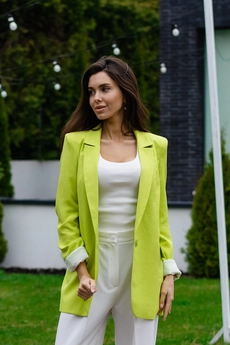 Жакет 3037 салатовый Ivera collection