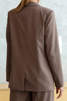 Жакет  3041 коричневый Ivera collection