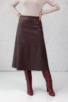 *Юбка 4009 бордовый Ivera collection