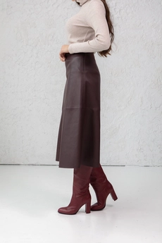 *Юбка 4009 бордовый Ivera collection