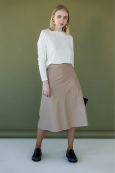 Юбка 4009 песочный Ivera collection