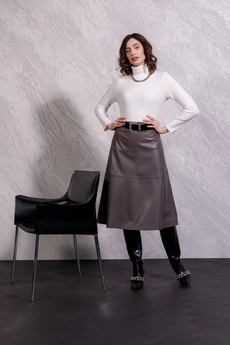 Юбка 4009 капучино Ivera collection