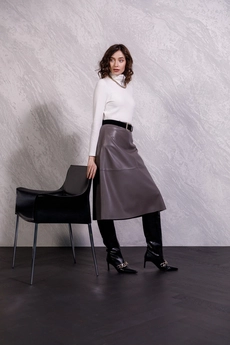 Юбка 4009 капучино Ivera collection