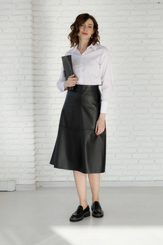 Юбка 4009 черный Ivera collection